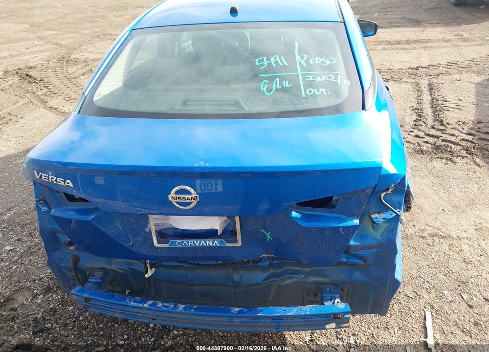 2020 NISSAN VERSA S XTRONIC CVT VIN: 3N1CN8DV0LL920076