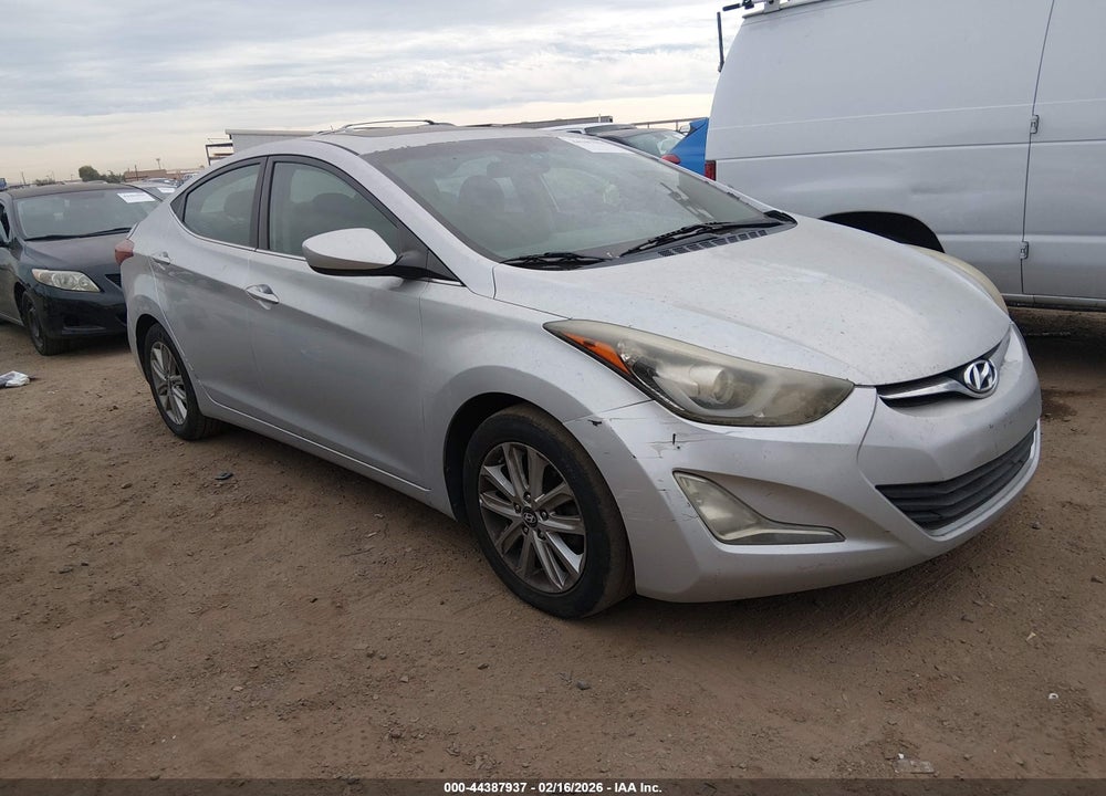 2015 HYUNDAI ELANTRA SE VIN: 5NPDH4AE3FH594252