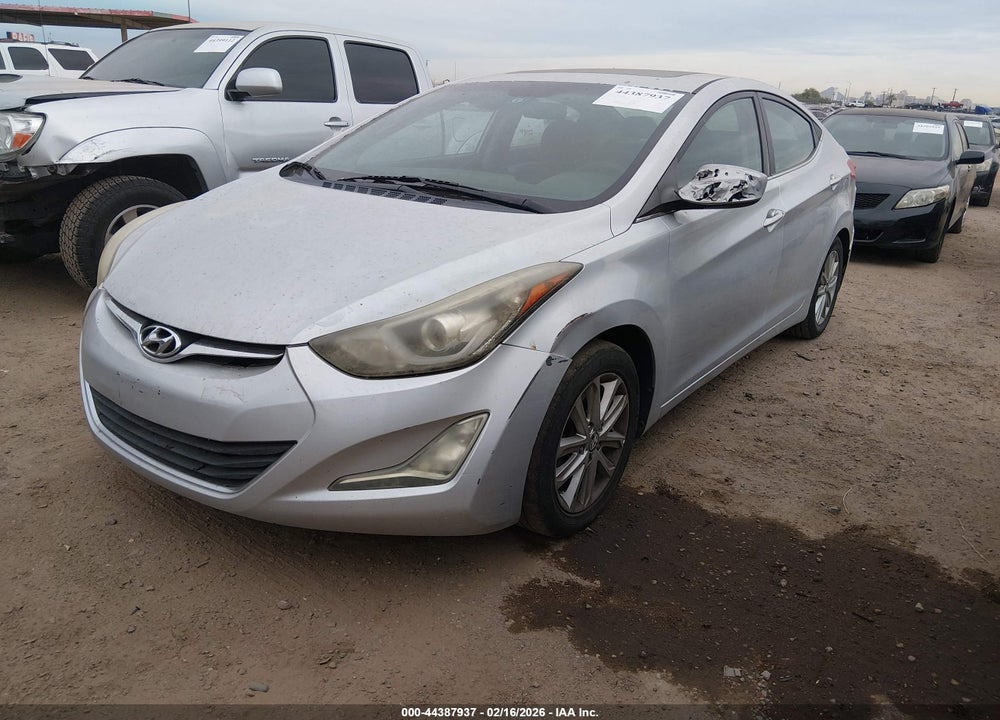 2015 HYUNDAI ELANTRA SE VIN: 5NPDH4AE3FH594252