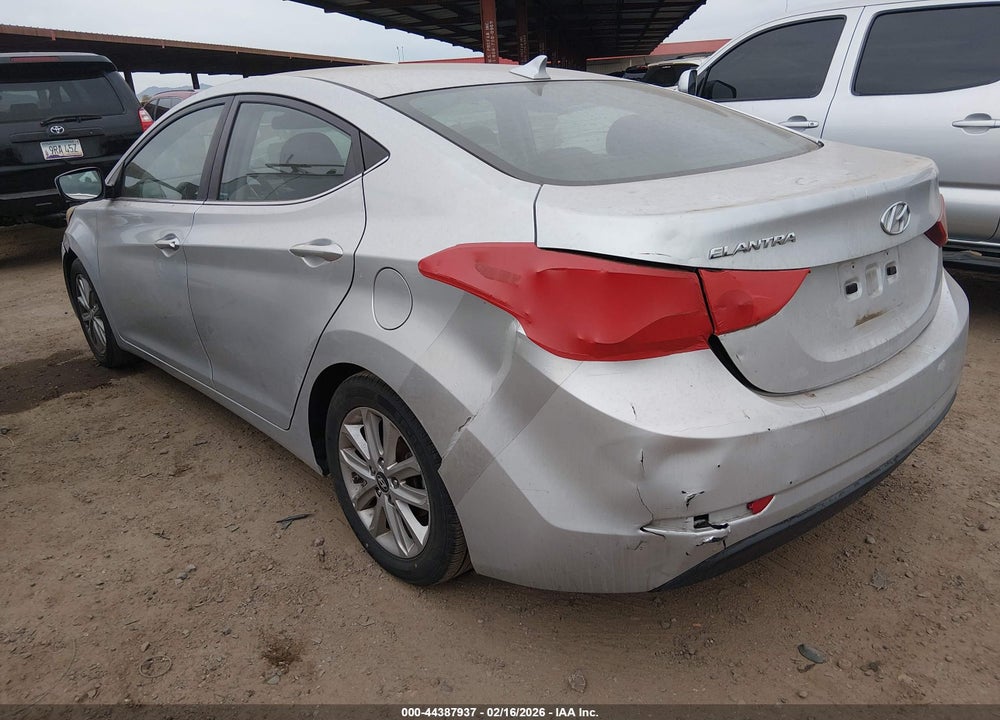 2015 HYUNDAI ELANTRA SE VIN: 5NPDH4AE3FH594252