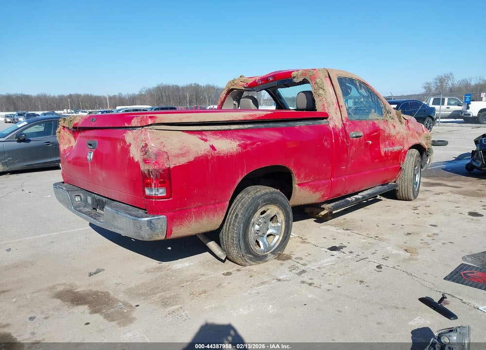 2005 DODGE RAM 1500 ST VIN: 1D7HA16N05J642637