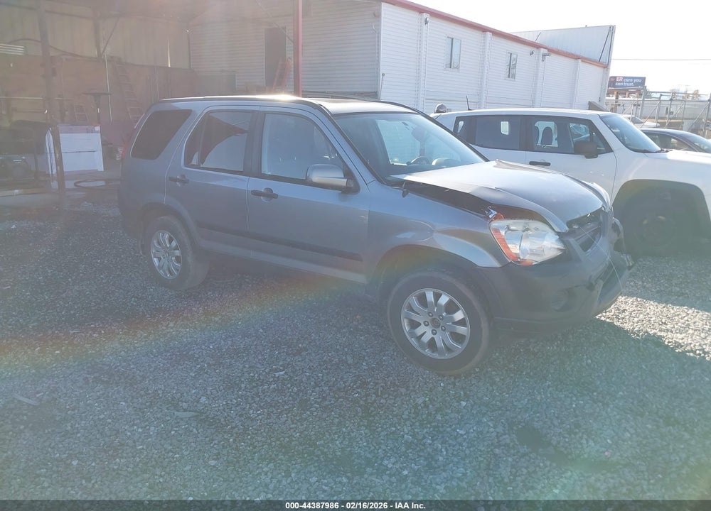 2006 HONDA CR-V EX VIN: SHSRD78866U440547