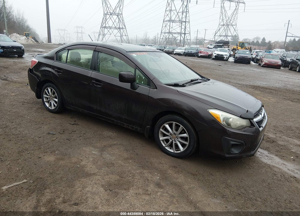 2012 SUBARU IMPREZA 2.0I PREMIUM VIN: JF1GJAC63CH020093