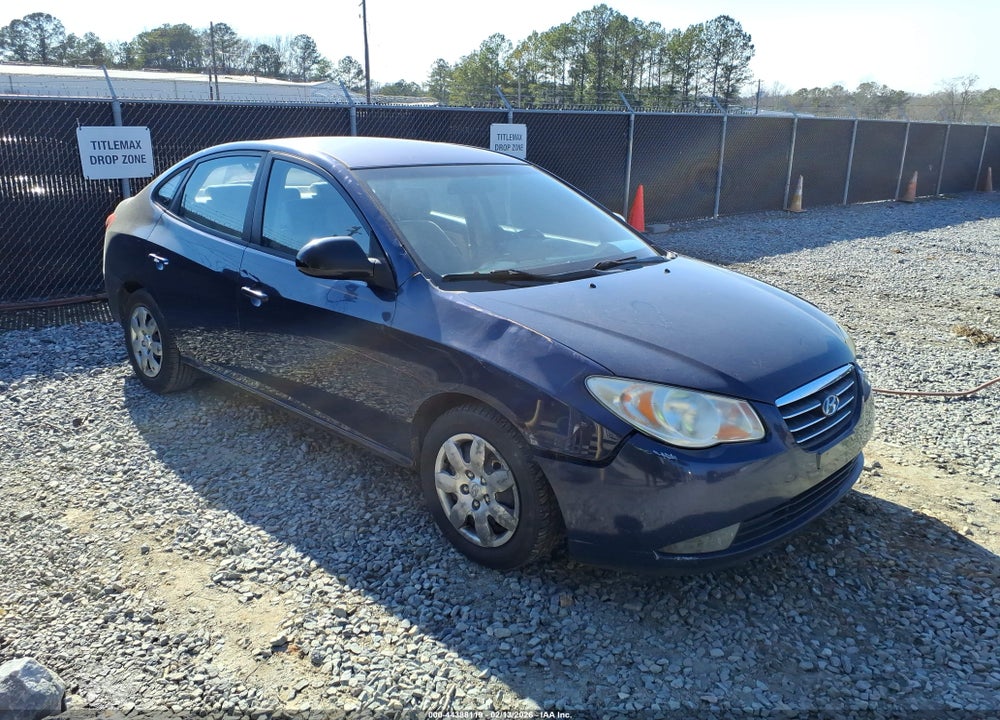 2007 HYUNDAI ELANTRA GLS/LIMITED/SE VIN: KMHDU46D97U053950
