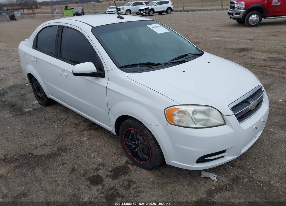 2009 CHEVROLET AVEO LS VIN: KL1TD56E49B624880