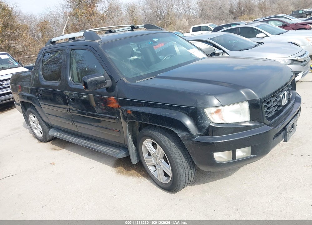 2012 HONDA RIDGELINE RTL VIN: 5FPYK1F57CB451221