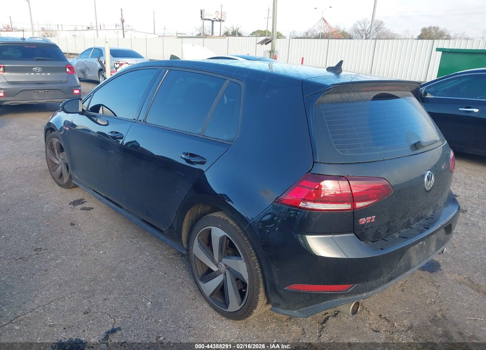 2021 VOLKSWAGEN GOLF GTI 2.0T AUTOBAHN/2.0T S/2.0T SE VIN: 3VW5T7AU6MM007249