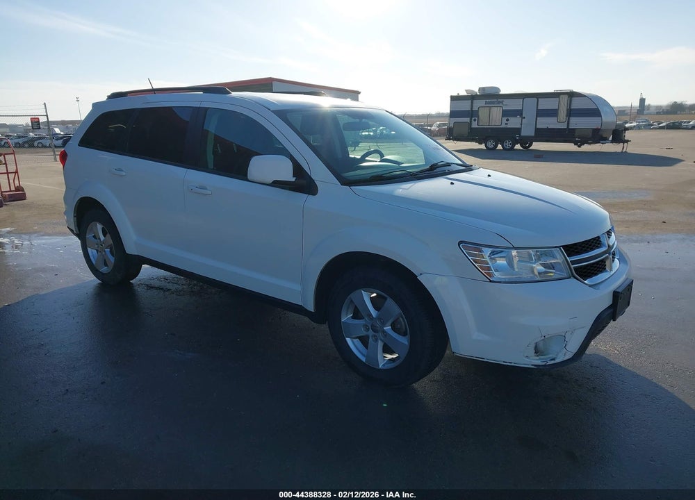 2012 DODGE JOURNEY SXT VIN: 3C4PDCBG7CT387281