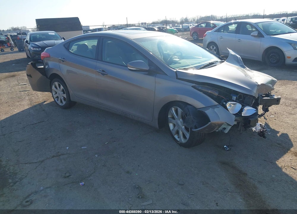 2011 HYUNDAI ELANTRA LIMITED VIN: 5NPDH4AE9BH002363