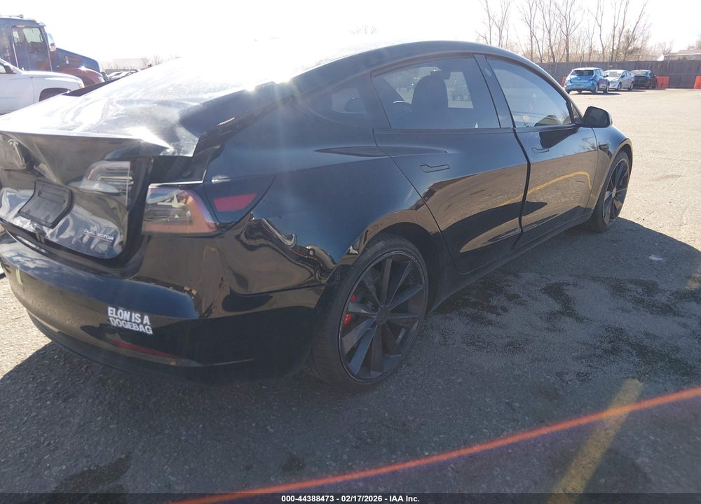 2021 TESLA MODEL 3 PERFORMANCE DUAL MOTOR ALL-WHEEL DRIVE VIN: 5YJ3E1EC9MF061118
