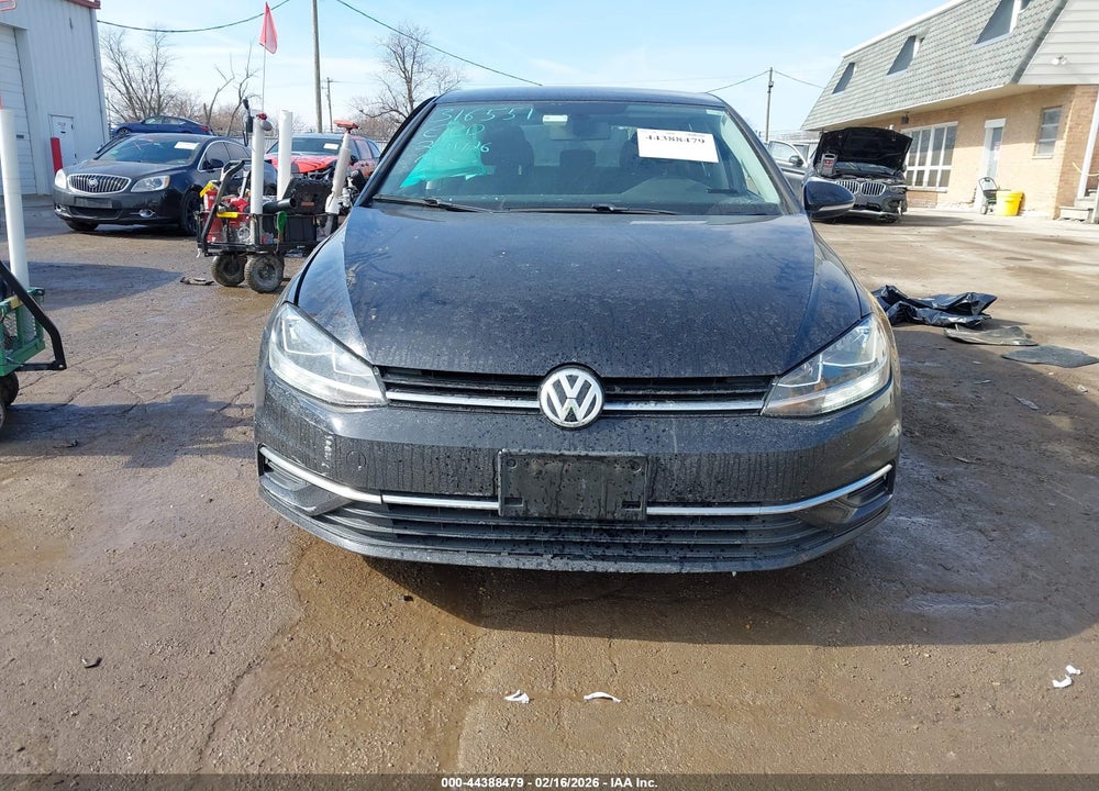 2019 VOLKSWAGEN GOLF 1.4T S/1.4T SE VIN: 3VWG57AU4KM012398