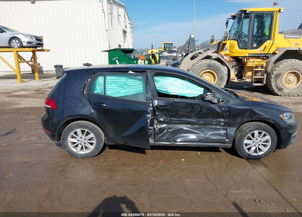 2019 VOLKSWAGEN GOLF 1.4T S/1.4T SE VIN: 3VWG57AU4KM012398