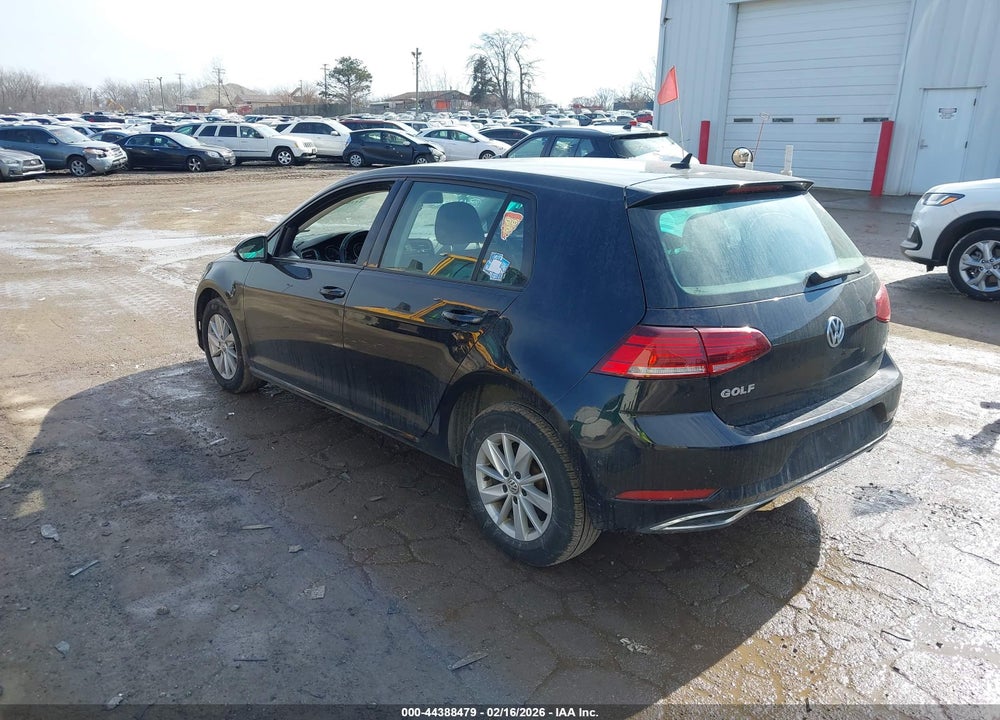 2019 VOLKSWAGEN GOLF 1.4T S/1.4T SE VIN: 3VWG57AU4KM012398