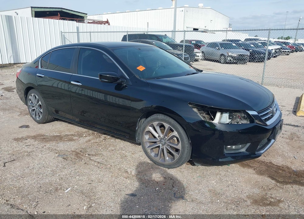2015 HONDA ACCORD SPORT VIN: 1HGCR2F54FA026512