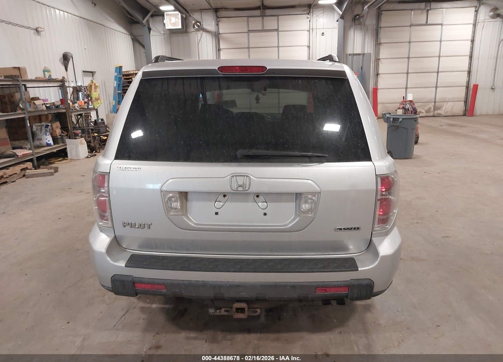 2008 HONDA PILOT EX VIN: 5FNYF18468B022967