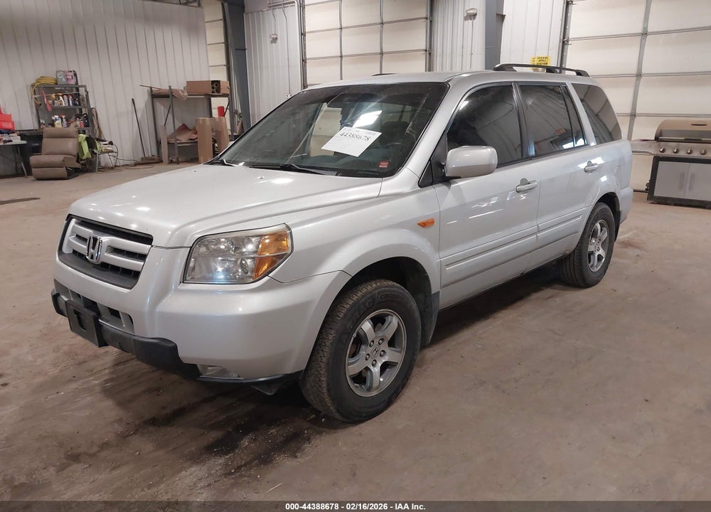 2008 HONDA PILOT EX VIN: 5FNYF18468B022967