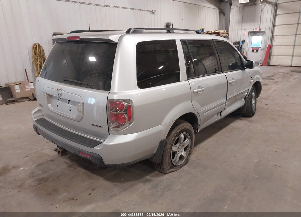2008 HONDA PILOT EX VIN: 5FNYF18468B022967