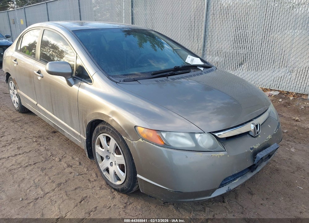 2006 HONDA CIVIC LX VIN: 1HGFA165X6L056374