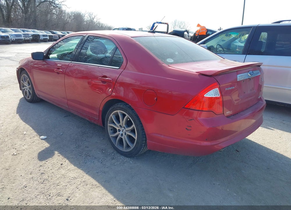 2012 FORD FUSION SEL VIN: 3FAHP0CG6CR223337