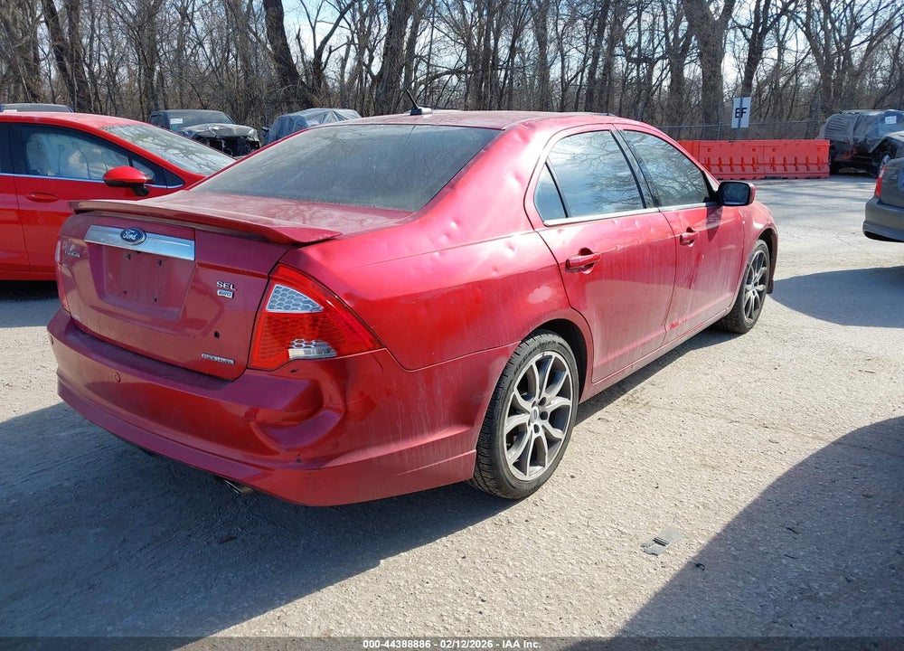 2012 FORD FUSION SEL VIN: 3FAHP0CG6CR223337