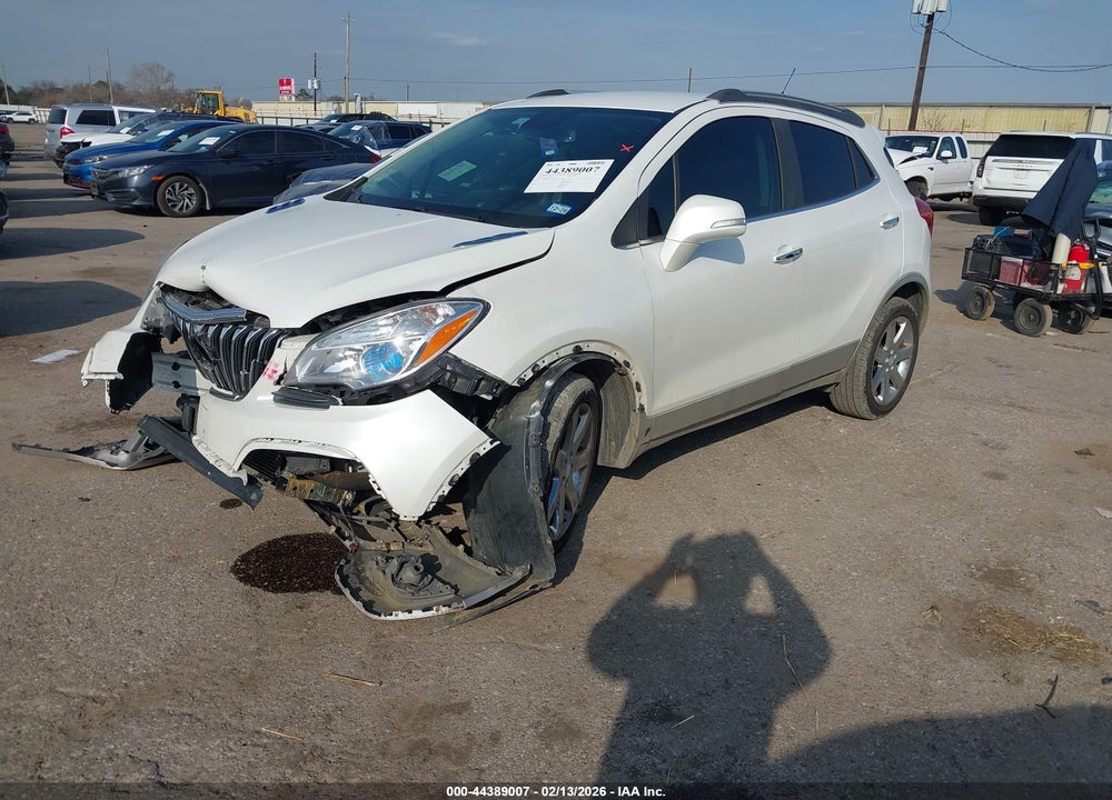 2014 BUICK ENCORE CONVENIENCE VIN: KL4CJBSB9EB554289