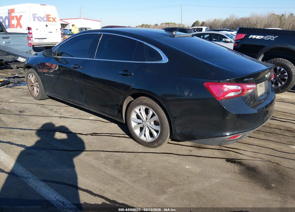 2022 CHEVROLET MALIBU FWD LT VIN: 1G1ZD5ST4NF126181