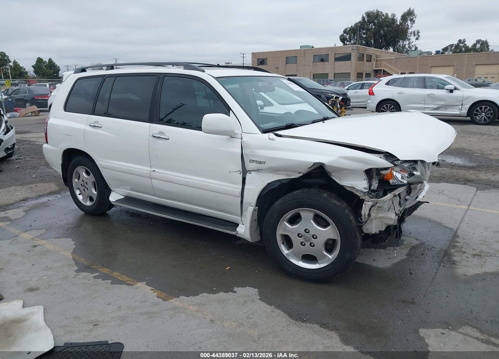 2006 TOYOTA HIGHLANDER SPORT V6 VIN: JTEDP21A760121886