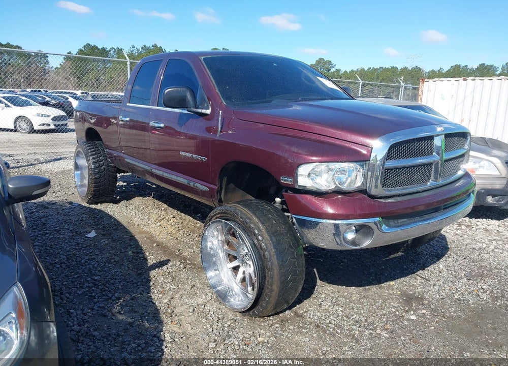 2004 DODGE RAM 1500 SLT/LARAMIE VIN: 1D7HA18D94S766855