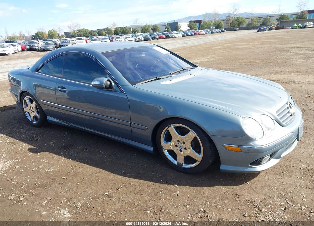 2004 MERCEDES-BENZ CL 500 VIN: WDBPJ75J34A040349