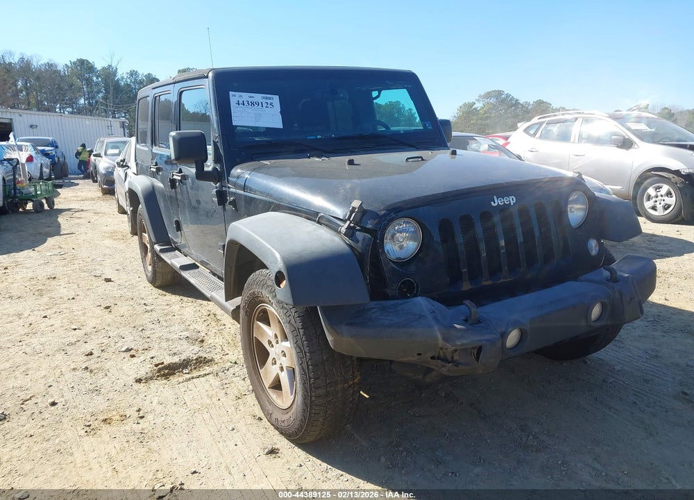 2015 JEEP WRANGLER UNLIMITED SPORT VIN: 1C4HJWDG5FL764735
