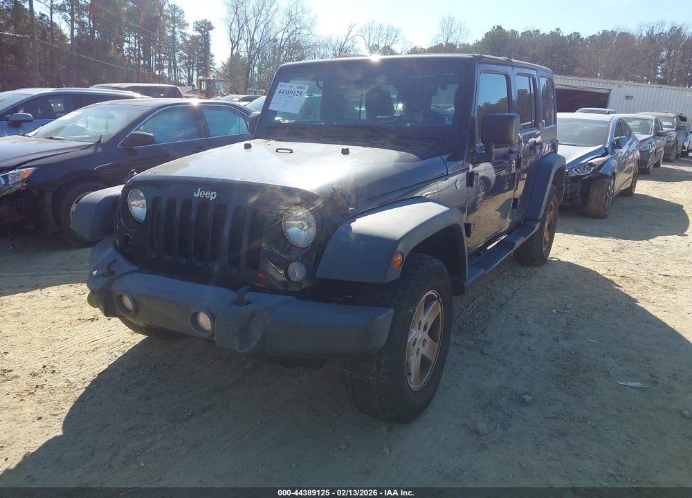 2015 JEEP WRANGLER UNLIMITED SPORT VIN: 1C4HJWDG5FL764735