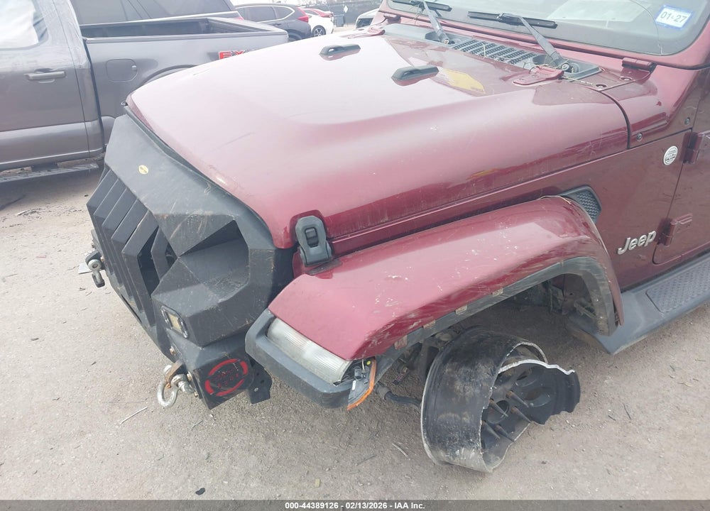 2021 JEEP GLADIATOR OVERLAND 4X4 VIN: 1C6HJTFG9ML607936