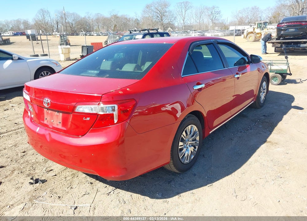 2014 TOYOTA CAMRY L/SE/LE/XLE VIN: 4T1BF1FKXEU838537