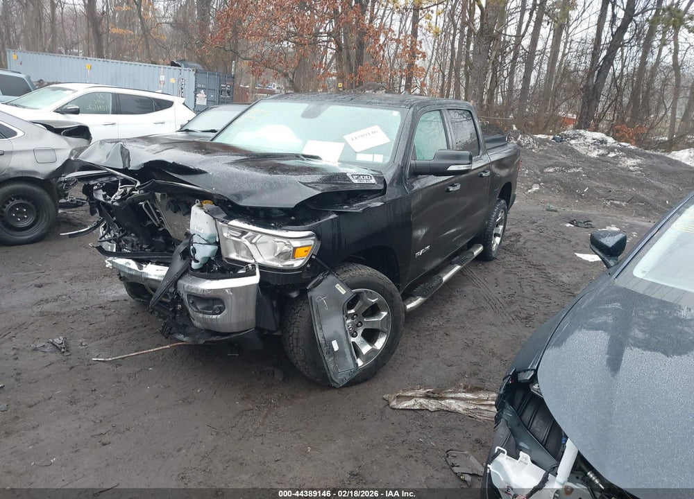 2020 RAM 1500 BIG HORN  4X4 5'7 BOX VIN: 1C6SRFFT8LN154070