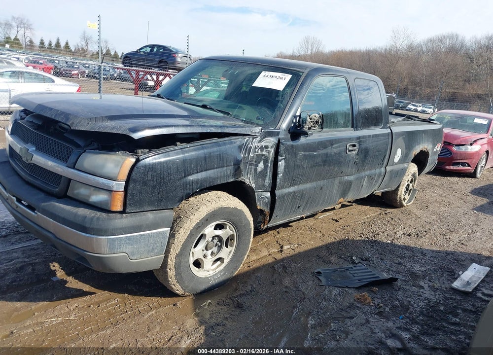 2004 CHEVROLET SILVERADO 1500 LS VIN: 1GCEK19T84E186012