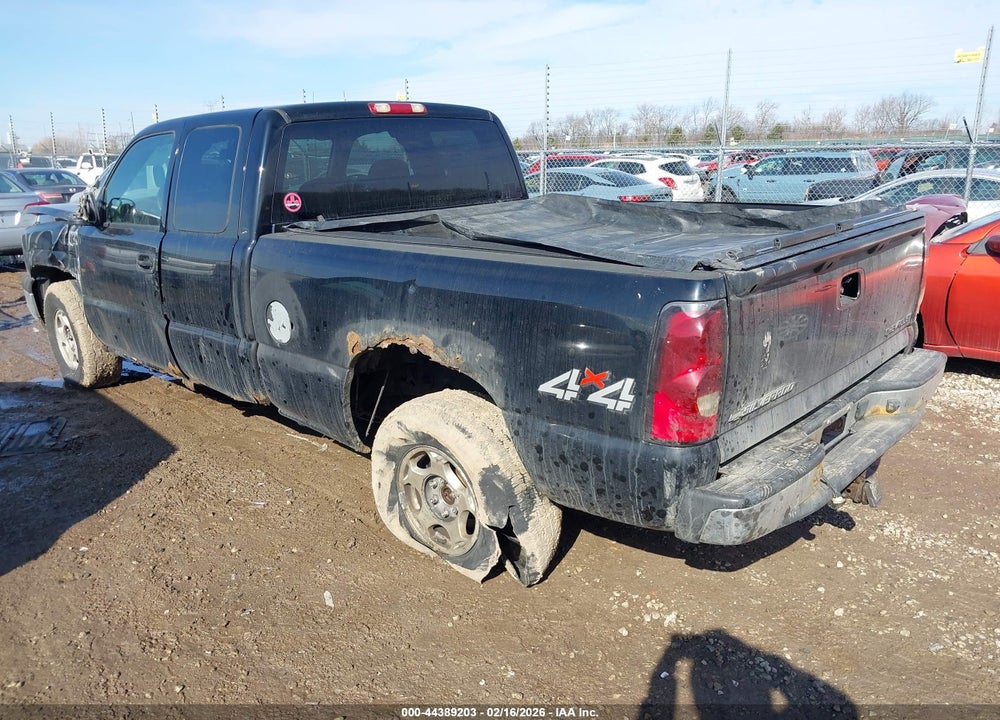 2004 CHEVROLET SILVERADO 1500 LS VIN: 1GCEK19T84E186012