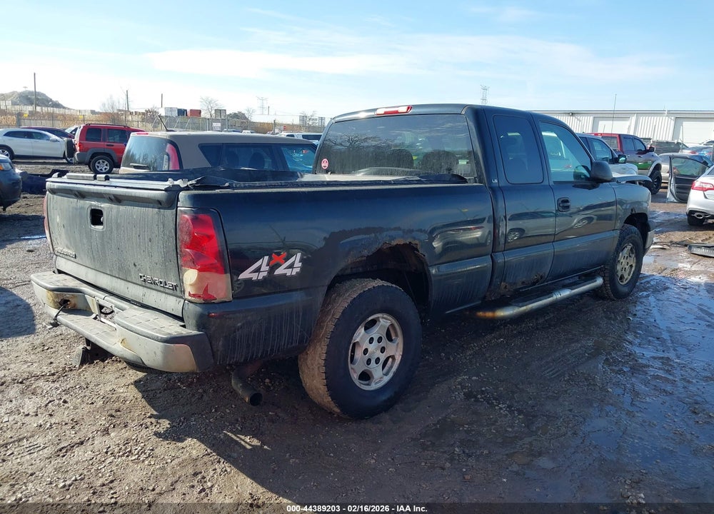 2004 CHEVROLET SILVERADO 1500 LS VIN: 1GCEK19T84E186012