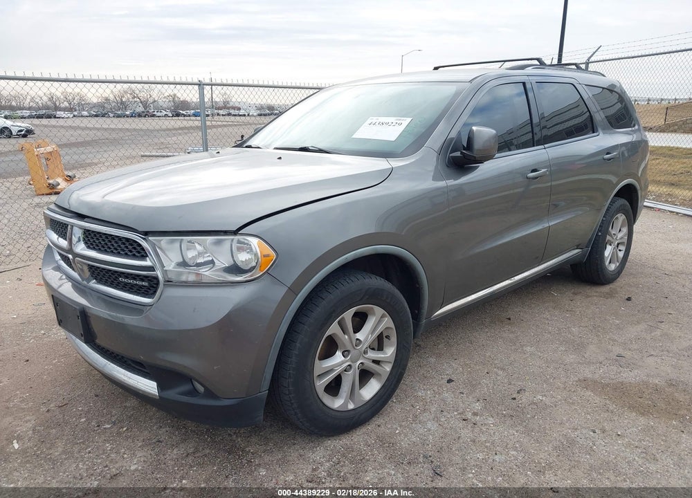 2012 DODGE DURANGO SXT VIN: 1C4RDHAG9CC195167