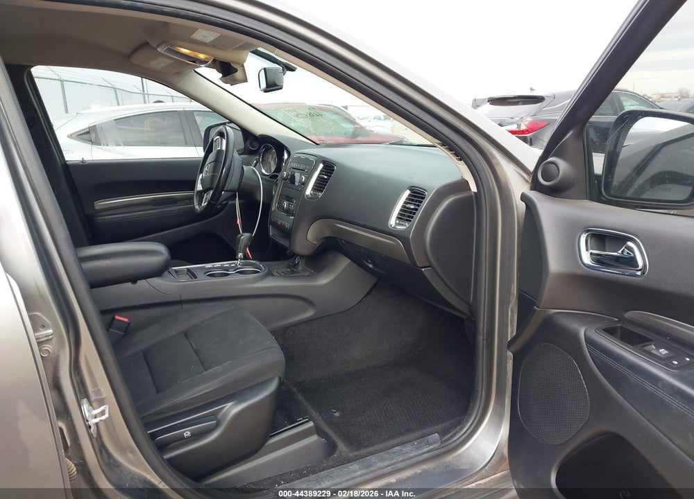 2012 DODGE DURANGO SXT VIN: 1C4RDHAG9CC195167