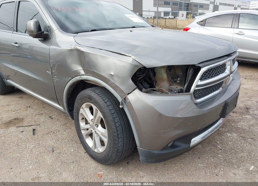 2012 DODGE DURANGO SXT VIN: 1C4RDHAG9CC195167