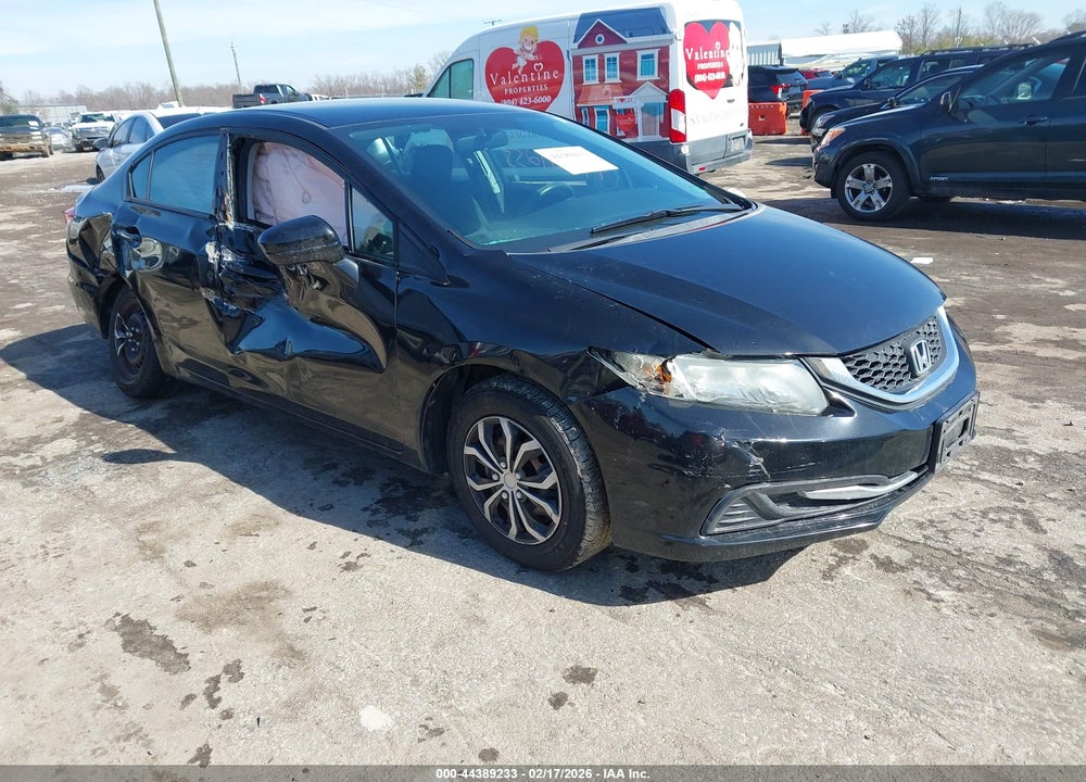 2014 HONDA CIVIC LX VIN: 2HGFB2F57EH514905