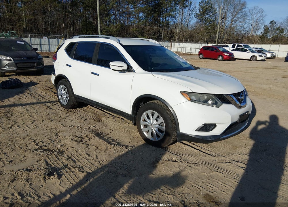 2016 NISSAN ROGUE S VIN: 5N1AT2MN6GC804921