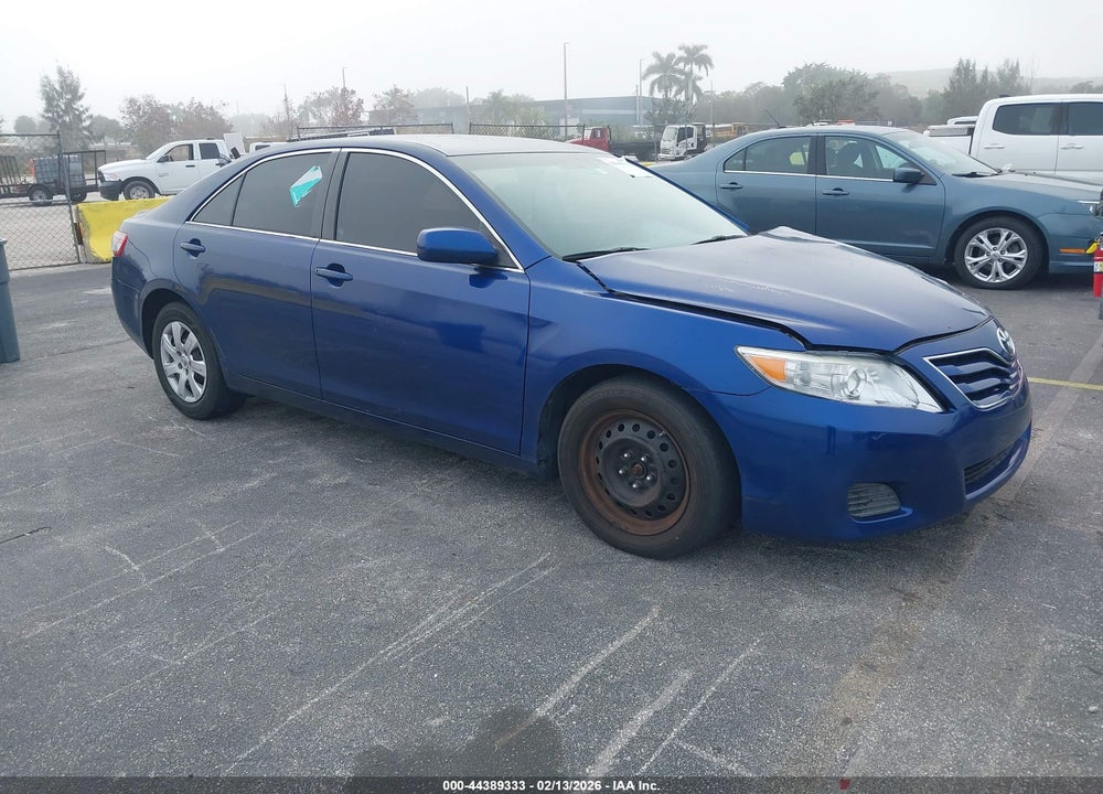 2011 TOYOTA CAMRY VIN: 4T1BF3EK3BU654484