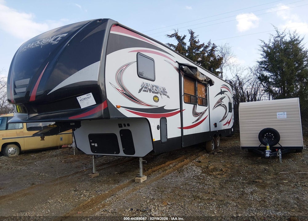 2015 FOREST RIVER TRAVEL TRLR VIN: 4X4FVGG24FY206910