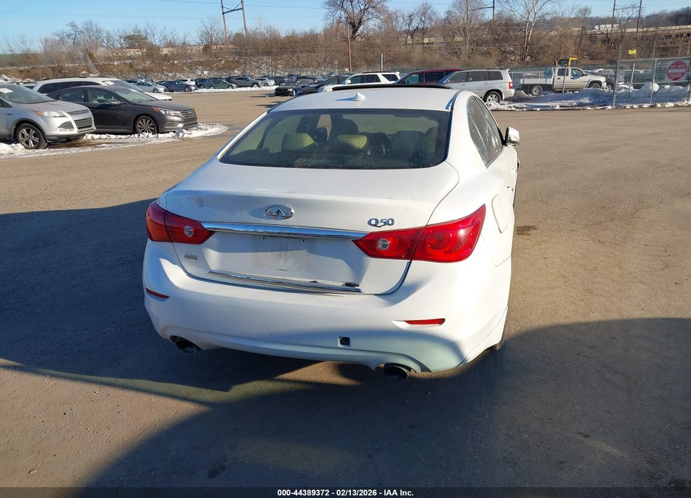 2014 INFINITI Q50 PREMIUM VIN: JN1BV7AR3EM705264