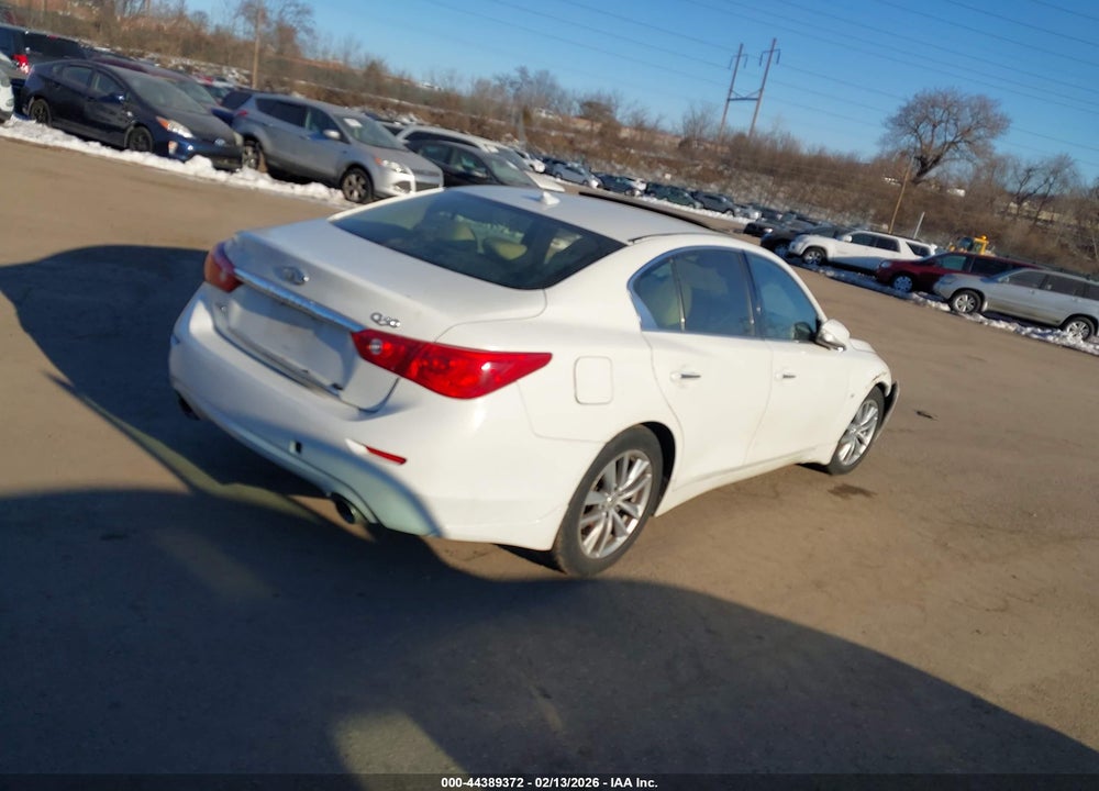 2014 INFINITI Q50 PREMIUM VIN: JN1BV7AR3EM705264