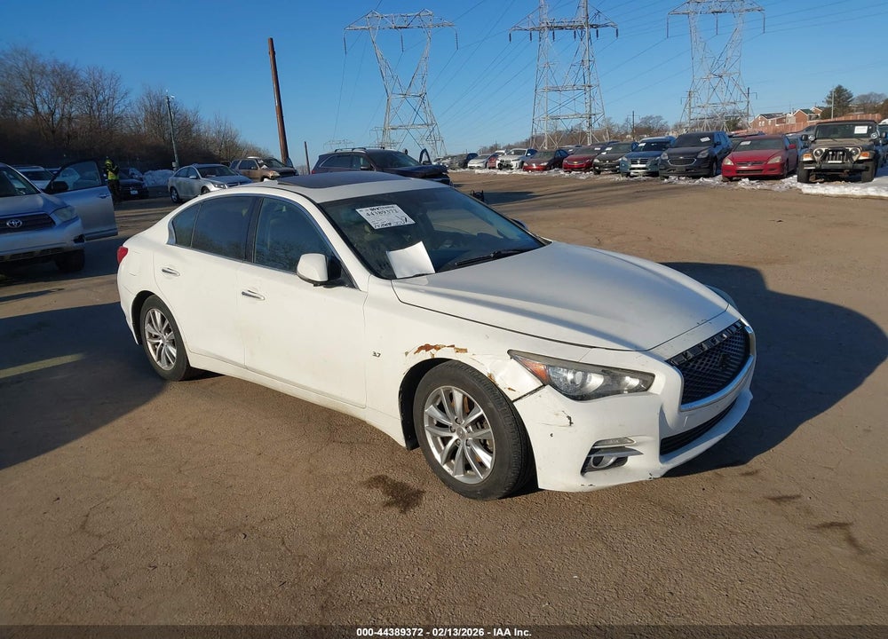 2014 INFINITI Q50 PREMIUM VIN: JN1BV7AR3EM705264