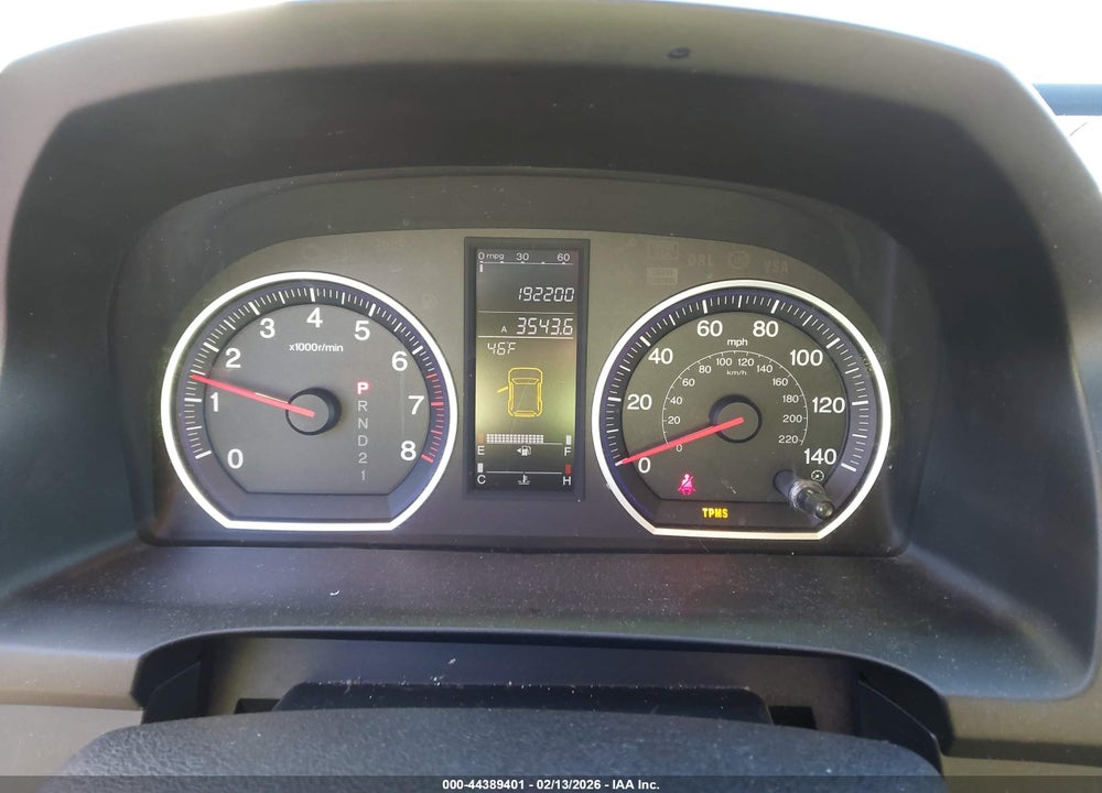 2007 HONDA CR-V EX-L VIN: JHLRE38727C066542