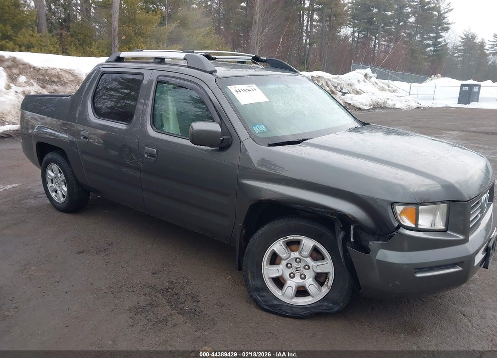 2007 HONDA RIDGELINE RTS VIN: 2HJYK16487H526780