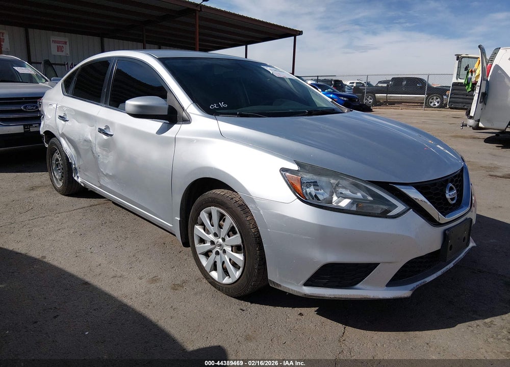 2017 NISSAN SENTRA SV VIN: 3N1AB7AP4HY233113